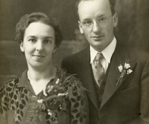 Gertrude et Evariste Breton