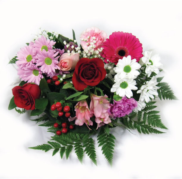 Bouquet d'amour (fleurs variées) - Maison Montcalm Fleuriste